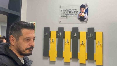 YAŞAR EGE AKINCI’NIN İSMİ BAHÇEŞEHİR BİLSEM’DE BİR SINIFA SINIFA VERİLDİ.