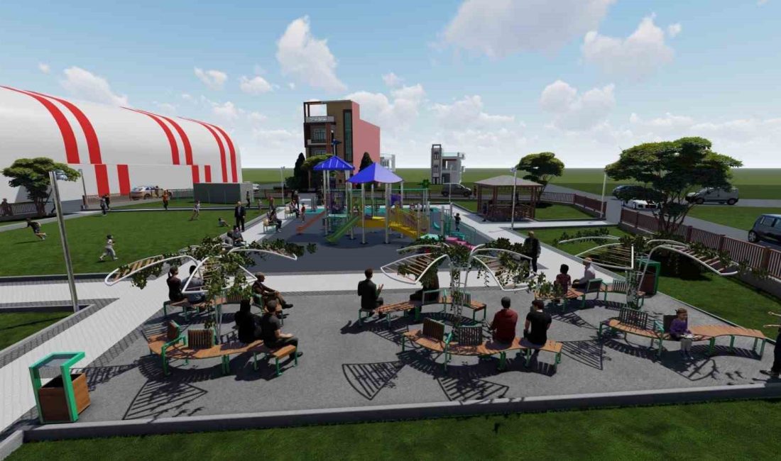 İZMİT BELEDİYESİ ALİKAHYA FATİH MAHALLESİNE BİN 700 METREKARE ALANA PARK