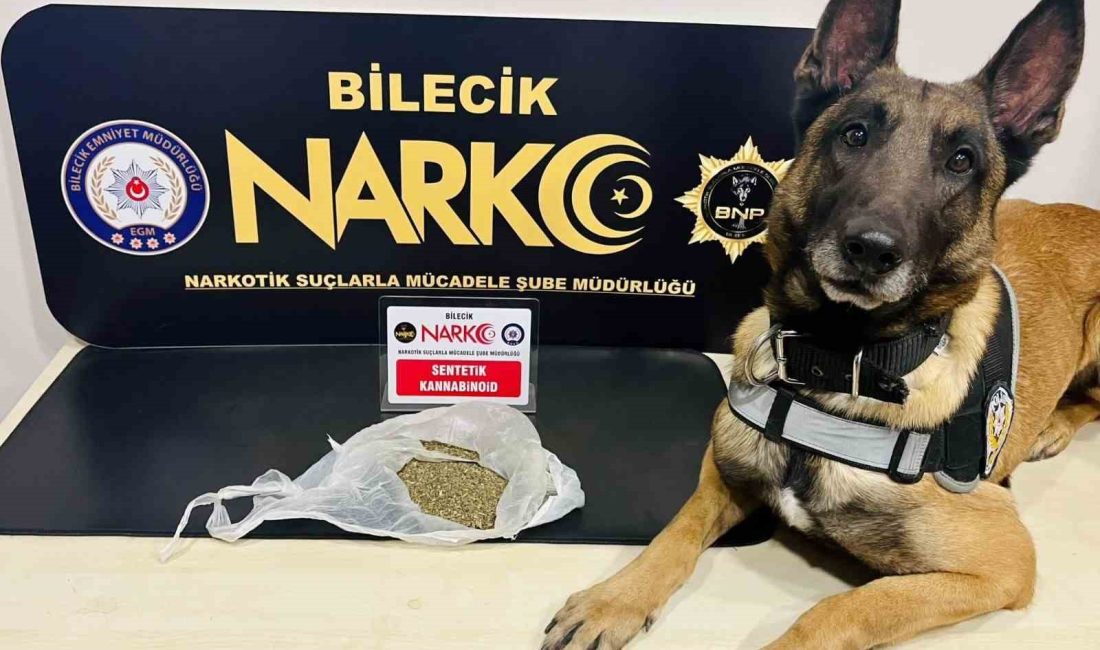 BİLECİK EMNİYET MÜDÜRLÜĞÜ NARKOTİK