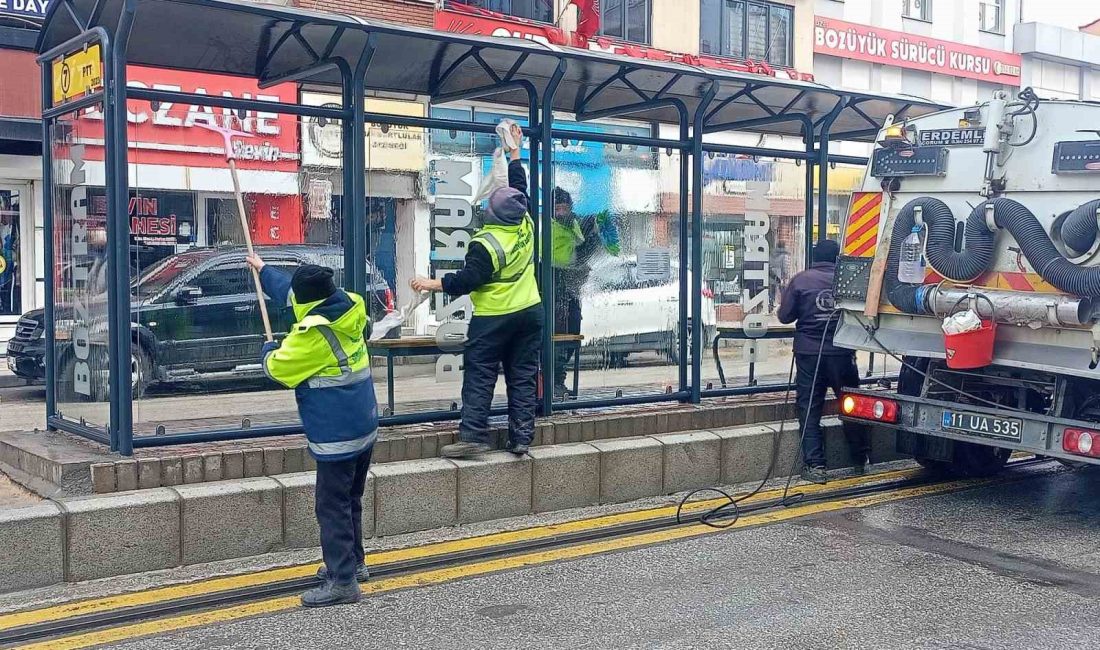 BOZTRAM İSTASYONLARINDA TEMİZLİK ÇALIŞMALARI