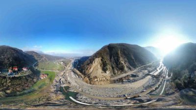 DÜZCE’DE 8 KÖY VE BİR ÇOK TURİSTİK ALANA GİDEN YOLDA