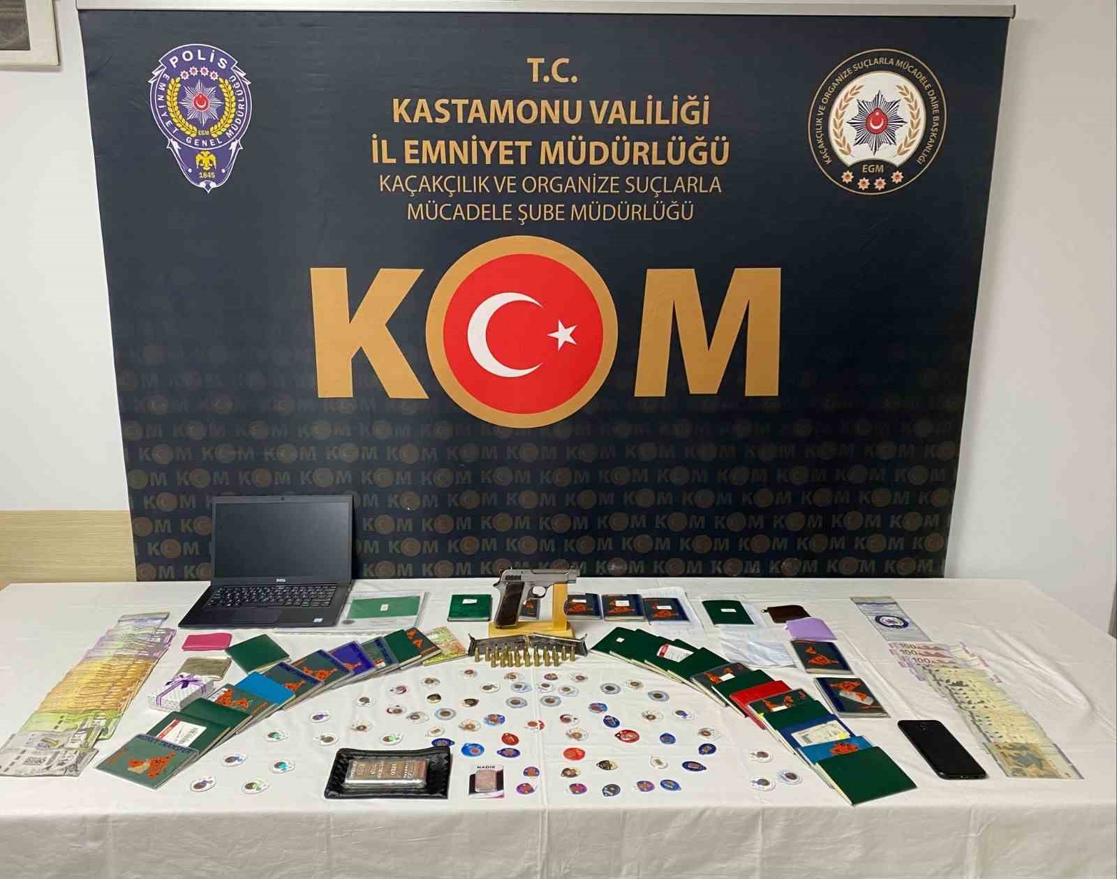 Kastamonu Emniyetinden tefeci operasyonu: 1 gözaltı