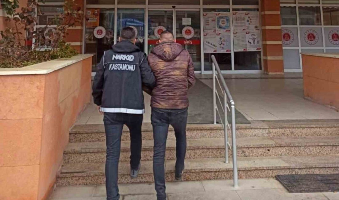 KASTAMONU'DA POLİS EKİPLERİ TARAFINDAN 4 BİN 514 ADET SENTETİK ECZA