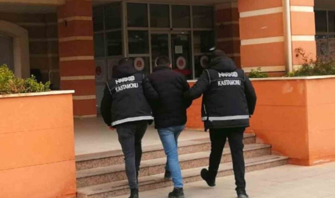 KASTAMONU’DA 4 YIL 1 AY HAPİS CEZASI İLE ARANAN ŞAHIS
