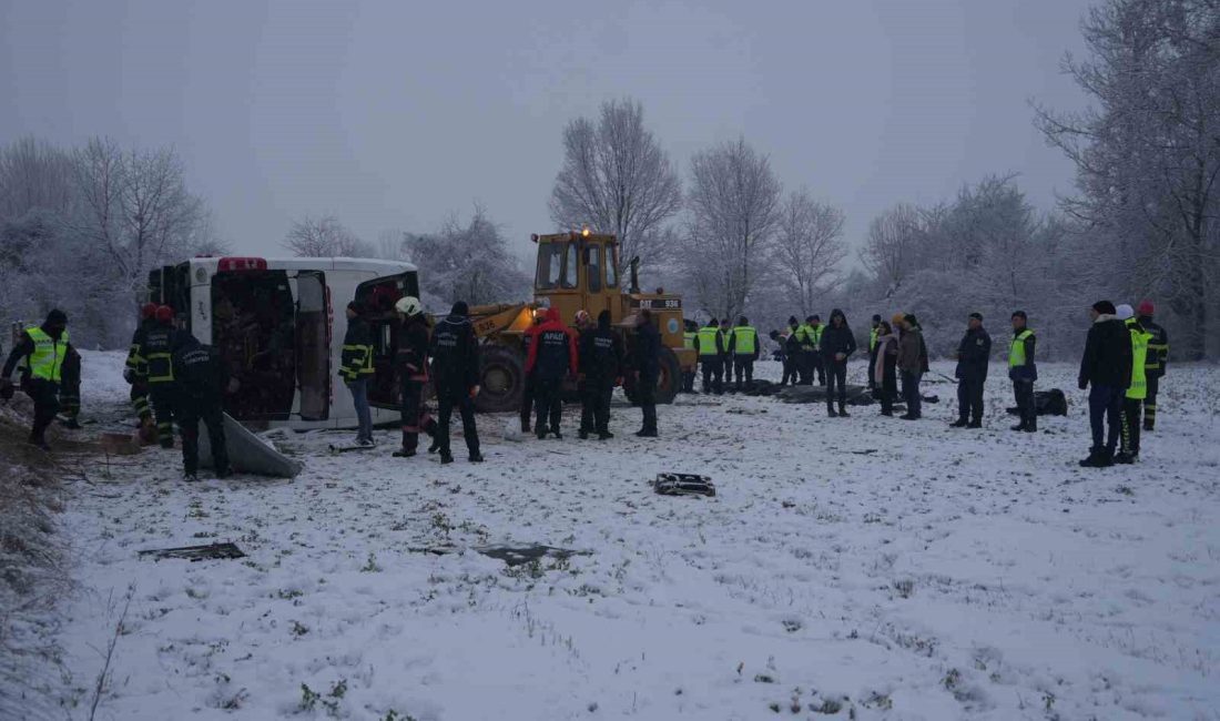 KASTAMONU’DA 6 KİŞİNİN ÖLDÜĞÜ OTOBÜS KAZASINDA YARALANAN 27 KİŞİNİN TEDAVİLERİNİN