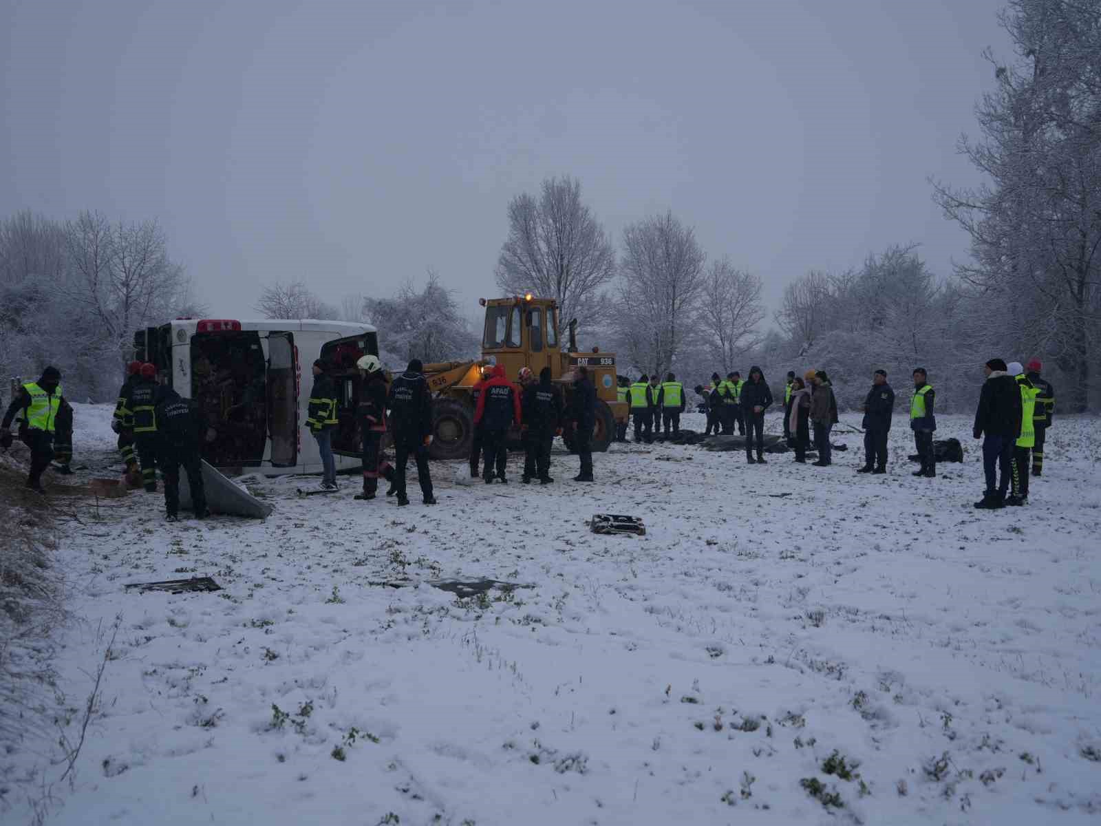 Kastamonu’da 6 kişinin öldüğü otobüs kazasında 27 kişi taburcu edildi