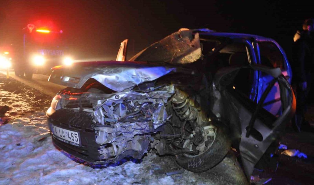 BOLU'NUN MUDURNU İLÇESİNDE OTOMOBİL