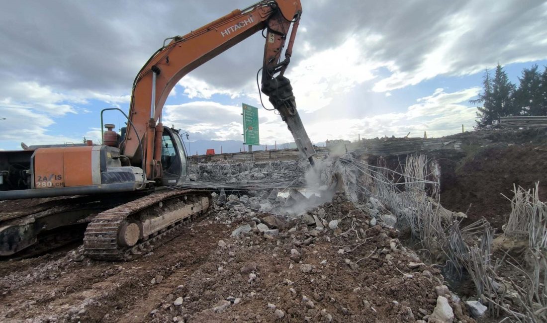 KÖSEKÖY KORİDORU ALİKAHYA STADYUM BAĞLANTI YOLU ÇALIŞMALARI KAPSAMINDA TEM OTOYOLU