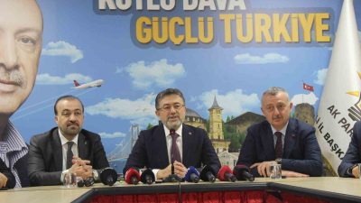 TARIM VE ORMAN BAKANI İBRAHİM YUMAKLI, KOCAELİ'DE GERÇEKLEŞTİRDİĞİ PROGRAMLARININ ARDINDAN