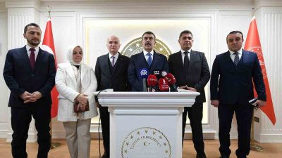 ÇEŞİTLİ TEMASLARDA BULUNMAK ÜZERE DÜZCE'YE GELEN MİLLİ EĞİTİM BAKANI YUSUF