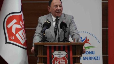 GMG KASTAMONUSPOR KULÜP BAŞKANI CENGİZ AYGÜN, HAKEM HATALARINI KENDİLERİNE İLETTİĞİM