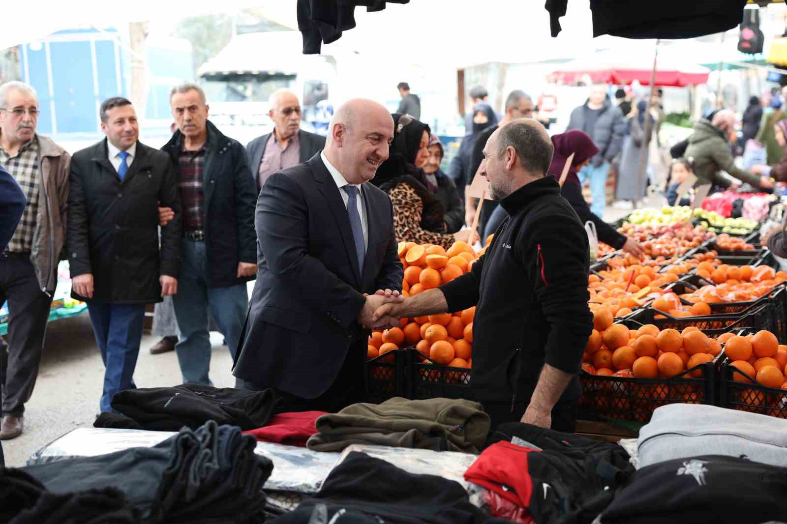 Başkan Bıyık: “Darıca’mıza yeni ve modern kapalı pazarlar kazandırmak istiyoruz”