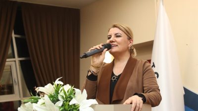 İZMİT BELEDİYE BAŞKANI FATMA KAPLAN HÜRRİYET, TÜYSÜZLER ÇINAR ÇOCUK EVİ’NDE