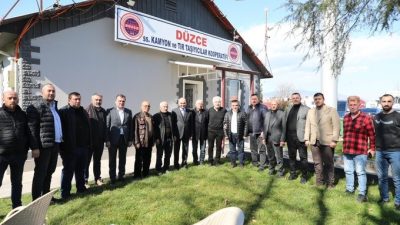 DÜZCE BELEDİYE BAŞKANI DR. FARUK ÖZLÜ, DÜZCE’NİN YÜKÜNÜ TAŞIYAN ESNAFLA