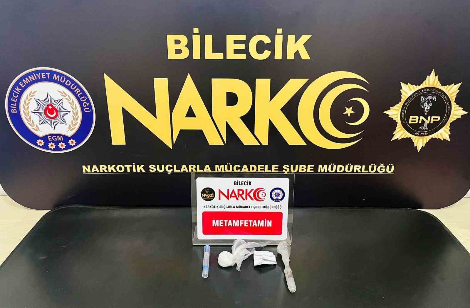 Bilecik’te uyuşturucu operasyonu