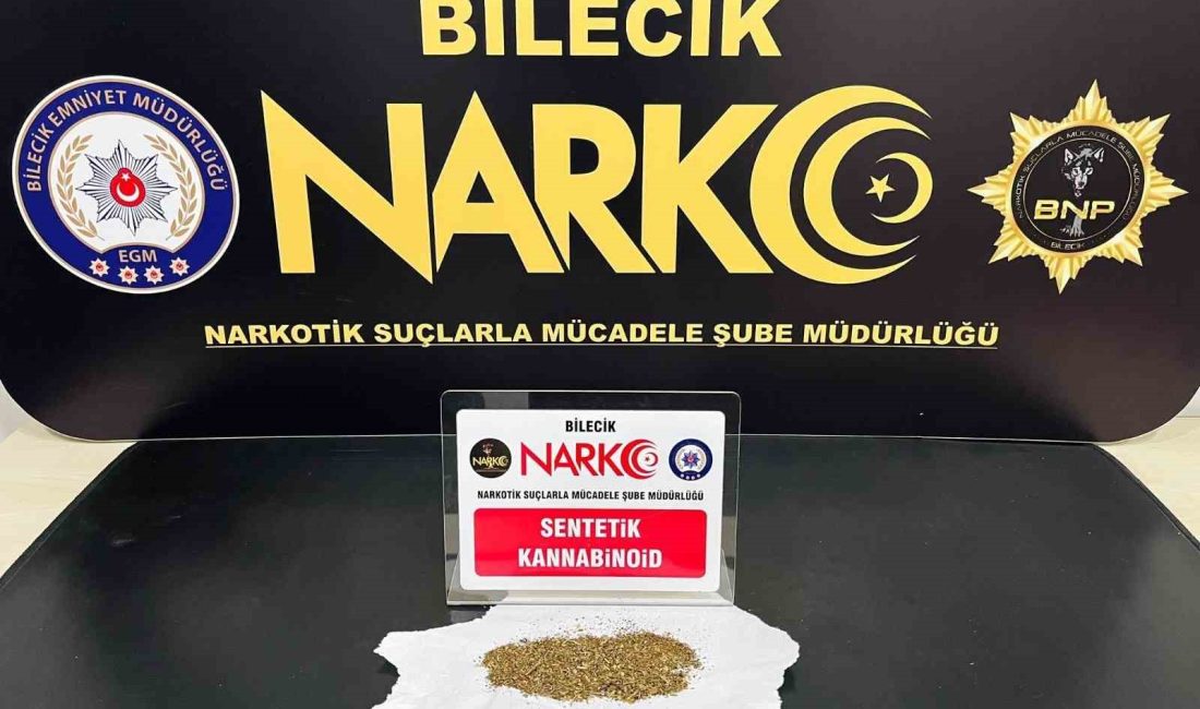 BİLECİK EMNİYET MÜDÜRLÜĞÜNE BAĞLI NARKO TİMLERİ