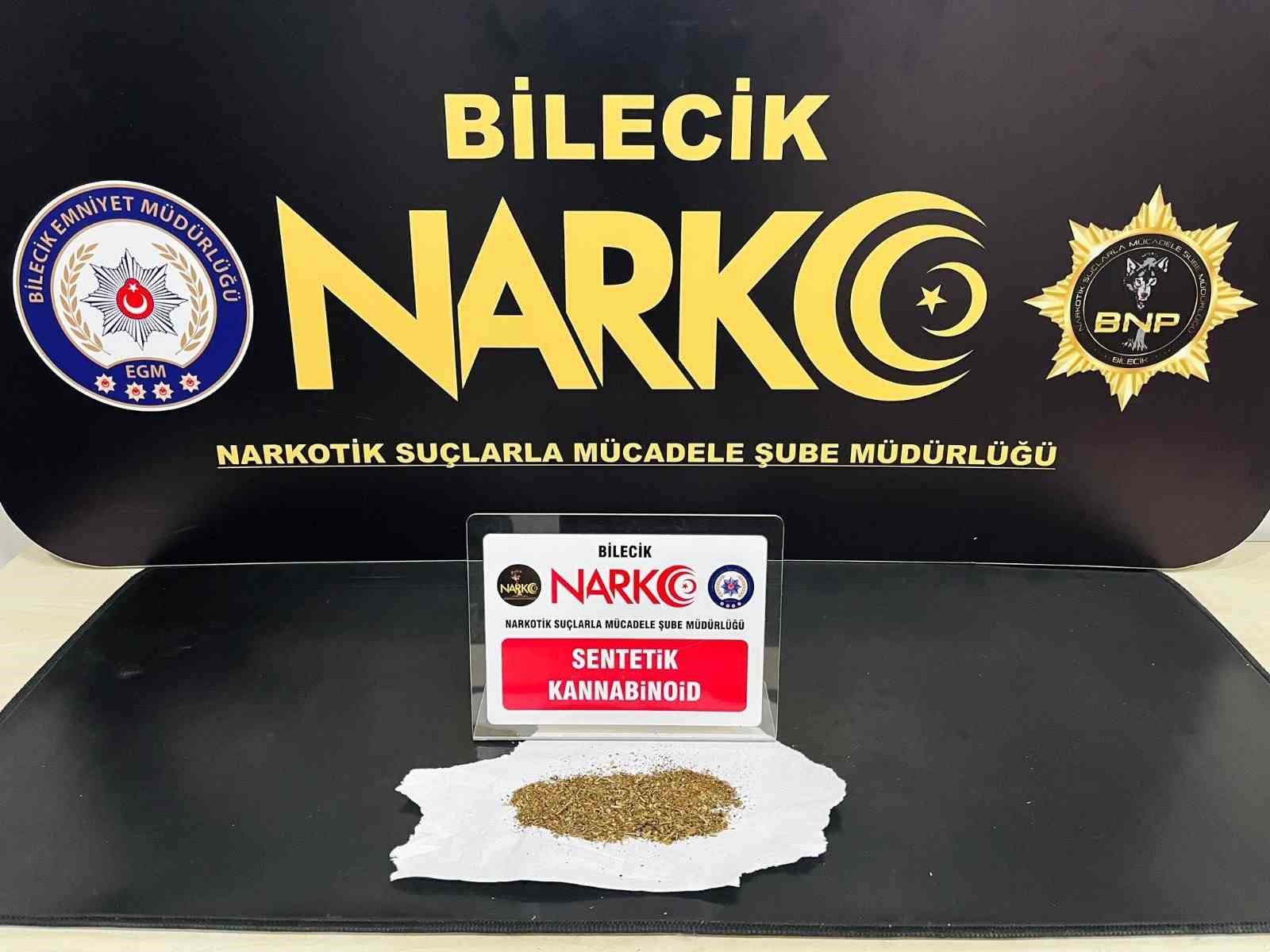 BİLECİK EMNİYET MÜDÜRLÜĞÜNE BAĞLI NARKO TİMLERİ