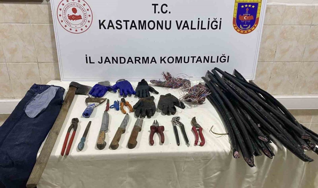 KASTAMONU’NUN AZDAVAY İLÇESİNDE JANDARMA