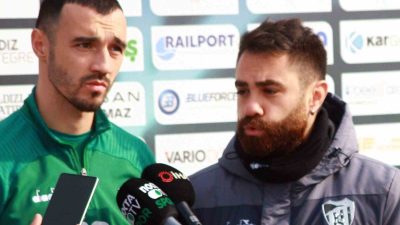 KOCAELİSPOR'UN YENİ TRANSFERİ GİORGİ KHARAİSHVİLİ, PAZAR GÜNÜ OYNANACAK BOLUSPOR KARŞILAŞMASI