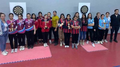 OKUL SPORLARI DART GENÇLER-YILDIZLAR MÜSABAKALARINA TOPLAM 170 SPORCU KATILDI.