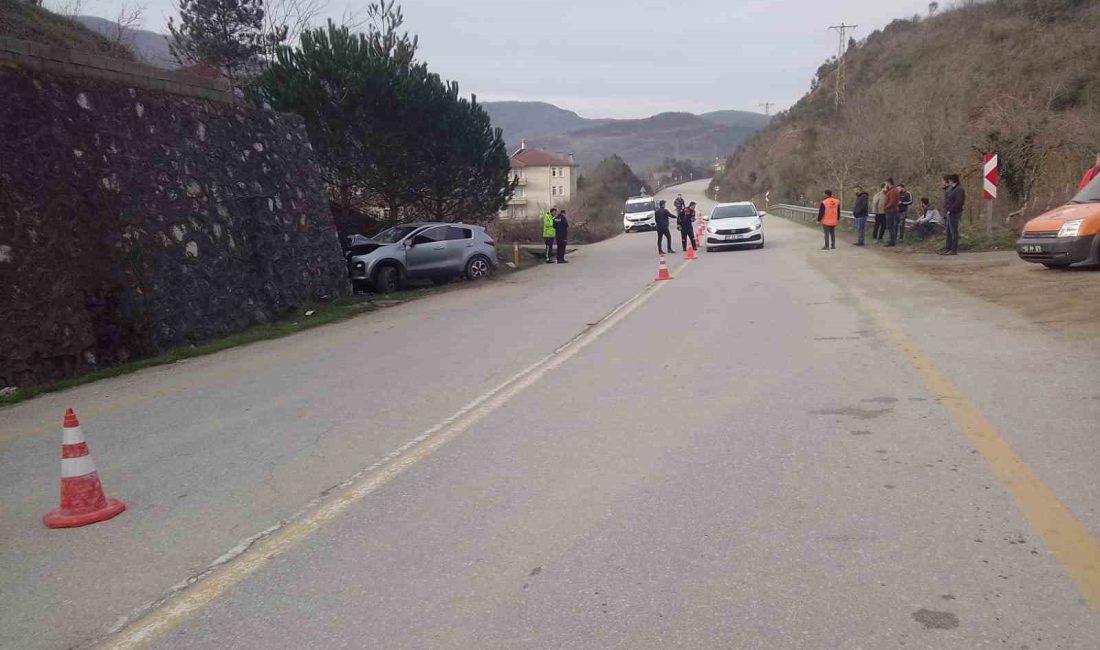 KASTAMONU’NUN CİDE İLÇESİNDE SABAHIN ERKEN SAATLERİNDE KAZA YAPTIĞI TESPİT EDİLEN