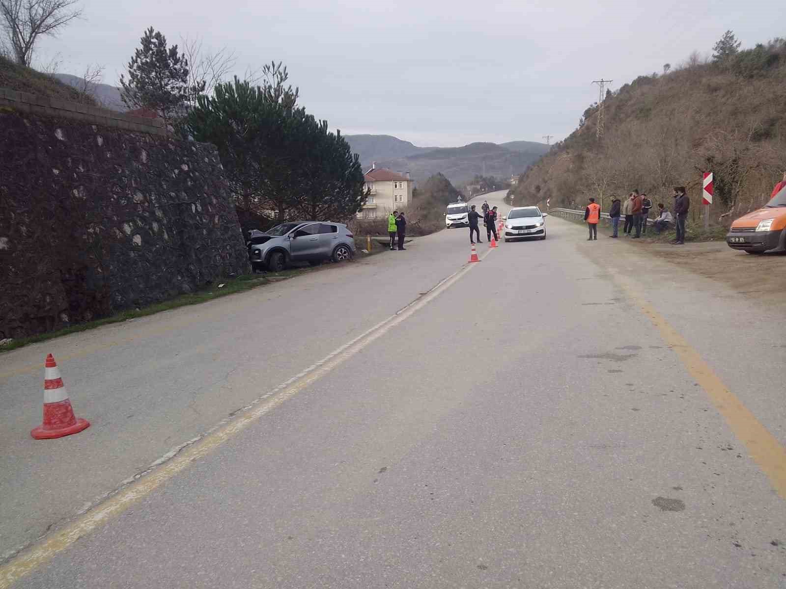 KASTAMONU’NUN CİDE İLÇESİNDE SABAHIN ERKEN SAATLERİNDE KAZA YAPTIĞI TESPİT EDİLEN