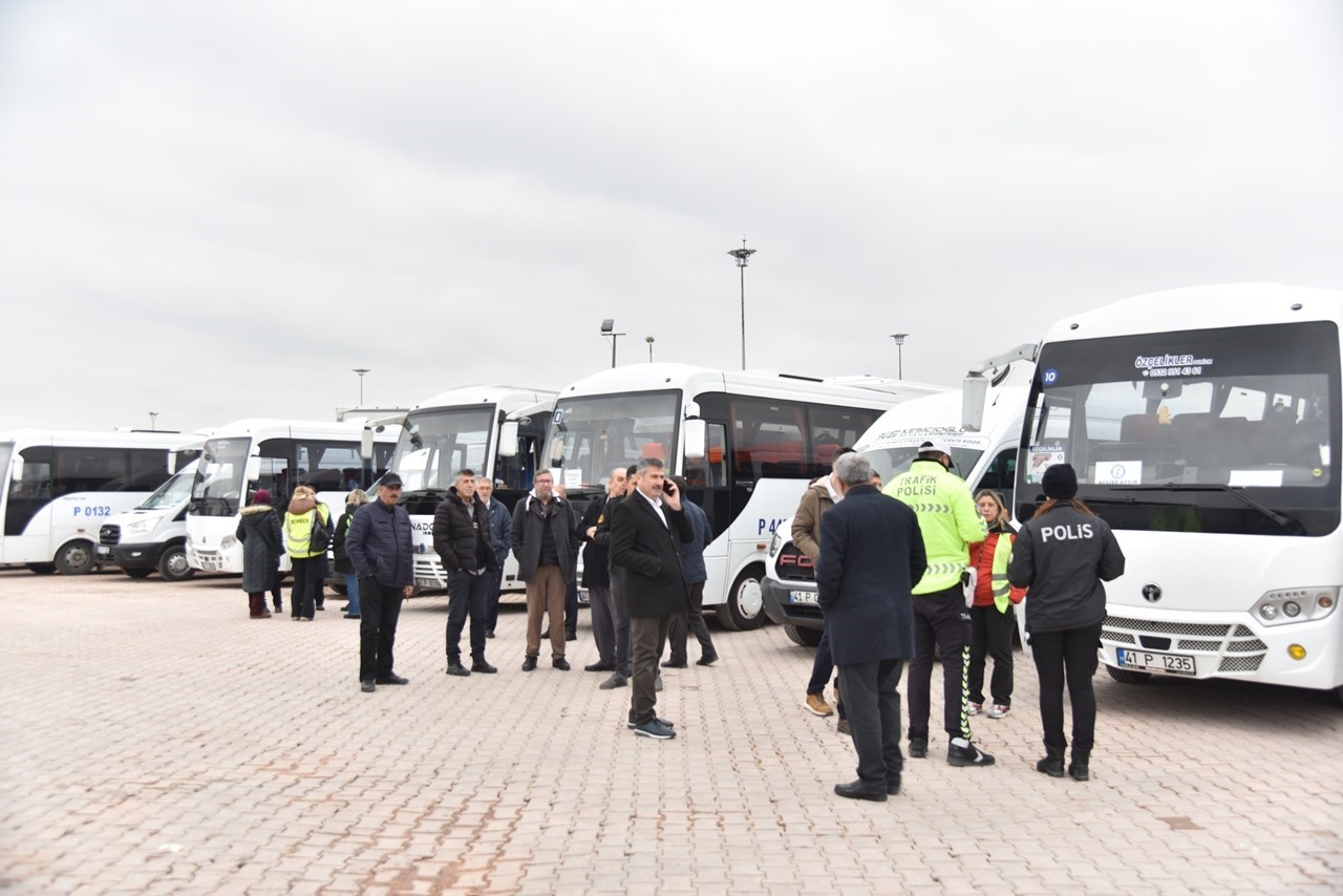 Kartepe’de öğrenci servislerine sıkı denetim