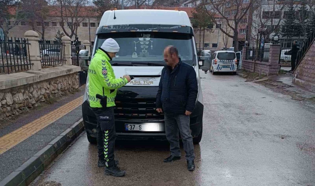 KASTAMONU’DA YARIYIL TATİLİNİN SONA ERMESİNİN ARDINDAN SINIFLARINA DÖNEN ÖĞRENCİLERİN GÜVENLİĞİNİ