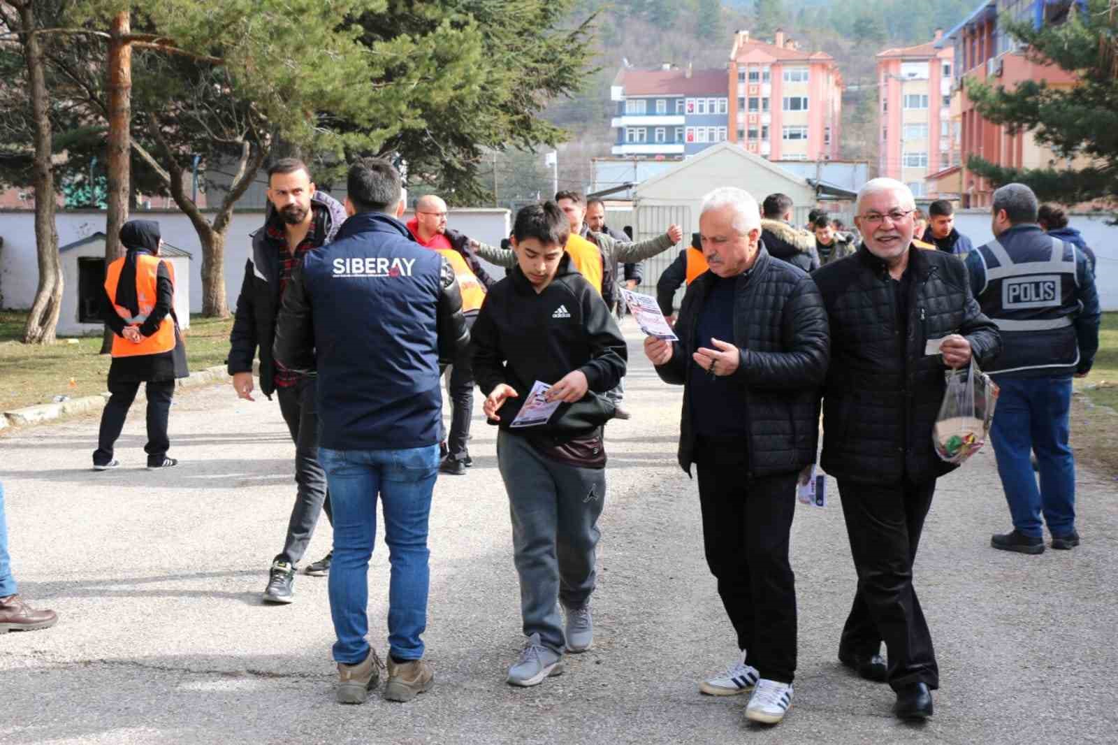 KASTAMONU'DA POLİS EKİPLERİ TARAFINDAN KASTAMONUSPOR-IĞDIR FUTBOL KULÜBÜ KARŞILAŞMASI ÖNCESİNDE STADA