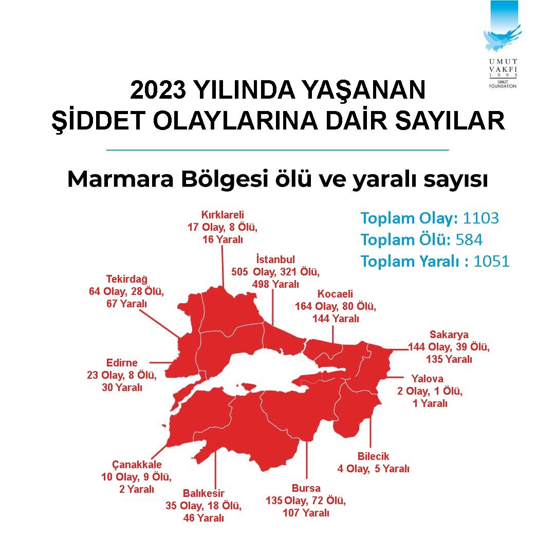 Korkutan rapor: Türkiye’de şiddet olaylarında Sakarya 6’ncı sırada