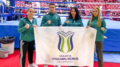 SUBÜ ÖĞRENCİLERİ, MERSİN’DE DÜZENLENEN TÜSF ÜNİVERSİTELER LİGİ MUAY THAİ ŞAMPİYONASI’NI