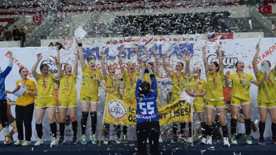 GENÇLİK VE SPOR BAKANLIĞI TARAFINDAN DÜZENLENEN OKUL SPORLARI GENÇLER HENTBOL