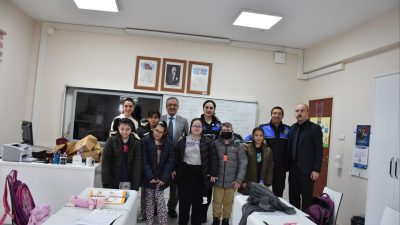 KASTAMONU İL EMNİYET MÜDÜRLÜĞÜ EKİPLERİNCE BAŞLATILAN "POLİSİM İLE GÜVENDEYİM" PROJESİ