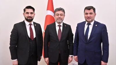 DÜZCE MİLLETVEKİLİ ERCAN ÖZTÜRK, TARIM VE ORMAN BAKANI İBRAHİM YUMAKLI’YLA