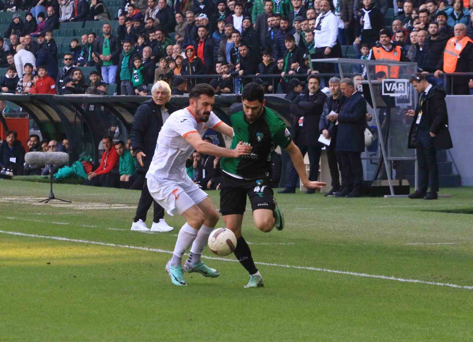 Trendyol 1. Lig: Kocaelispor: 1 – Adanaspor: 0