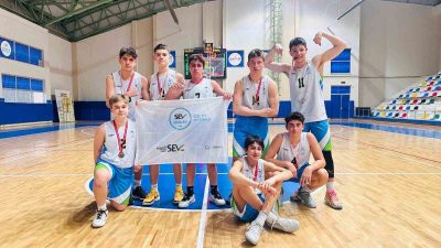 OKUL SPORLARI YILDIZ BASKETBOL GRUP MÜSABAKALARINDA 23 TAKIM MÜCADELE ETTİ.