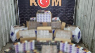 DÜZCE’DE POLİS VE JANDARMA EKİPLERİNCE YAPILAN OPERASYONLARDA MAKARON, KAÇAK SİGARA
