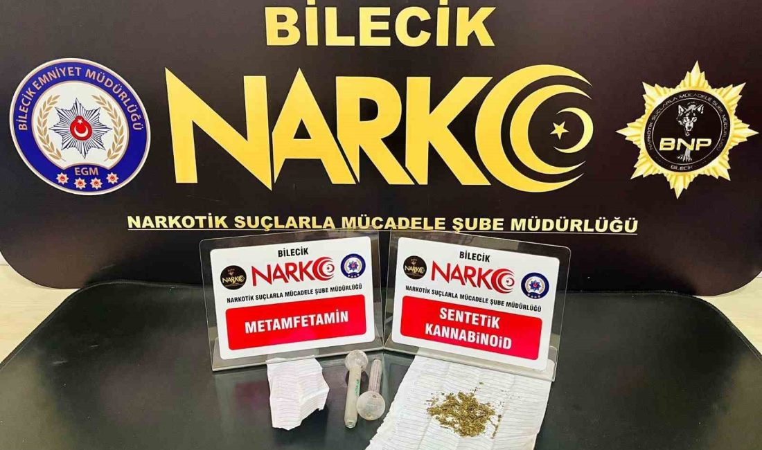 BİLECİK EMNİYET MÜDÜRLÜĞÜ NARKOTİK