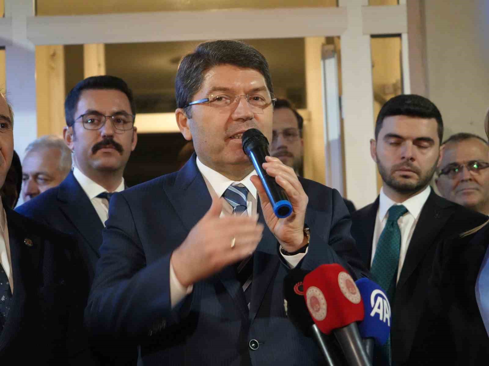 ASTAMONU’DA KONUŞAN ADALET BAKANI YILMAZ TUNÇ, “TÜRKİYE'DE DEMOKRASİNİN STANDARTLARINI HEP