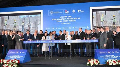 SANAYİ VE TEKNOLOJİ BAKANI MEHMET FATİH KACIR, YALOVA MAKİNE OSB'DE