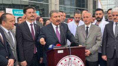 BOLU’DA ESNAF ZİYARETLERİ GERÇEKLEŞTİREN SAĞLIK BAKANI FAHRETTİN KOCA, VATANDAŞLARIN BOLU’DAKİ