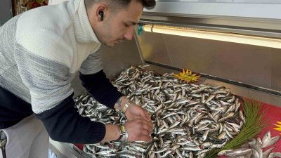 DÜZCE'DE BALIKÇILAR, DENİZ SUYUNUN SICAK OLMASI SEBEBİYLE SEZONU KÖTÜ GEÇİRİYOR.