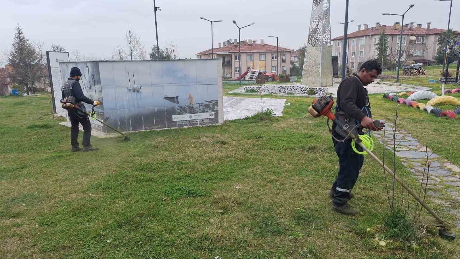 Başiskele’de yeşil alanlar bahara hazırlanıyor