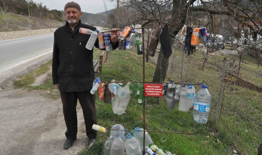 BOLU'NUN MUDURNU İLÇESİNDE EVİNİN