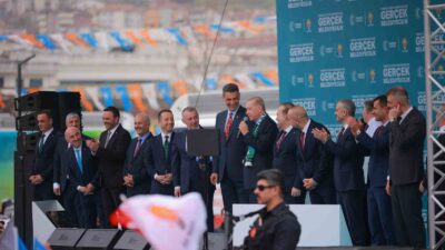 31 MART YEREL SEÇİMLERİ ÖNCESİ SON MİTİNGİNİ KOCAELİ'DE GERÇEKLEŞTİREN CUMHURBAŞKANI