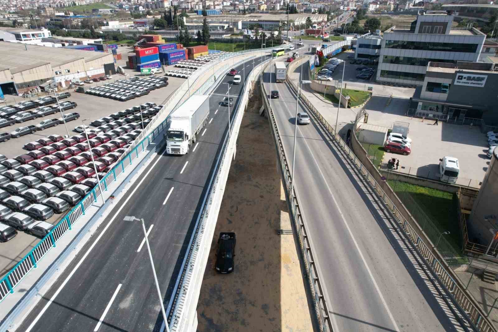 Darıca Osmangazi ilave köprüsü trafiğe açıldı