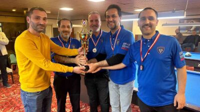 DÜZCE’DE DÜZENLENEN 3 BANT BİLARDO KULÜPLER ARASI YEREL LİG MÜSABAKALARI