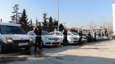 DÜZCE’DE POLİS EKİPLERİNCE CHANGE OTO OPERASYONUNDA 8 ARAÇ ELE GEÇİRİLİRKEN,