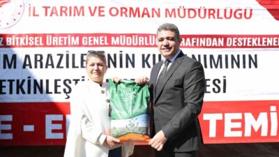 DÜZCE’DE YONCA ÜRETİMİNİN GELİŞTİRİLMESİ PROJESİYLE 136 ÇİFTÇİYE YÜZDE 25 ÇİFTÇİ