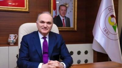 DÜZCE BELEDİYE BAŞKAN DR. FARUK ÖZLÜ, KESİN OLMAYAN SONUÇLARA GÖRE